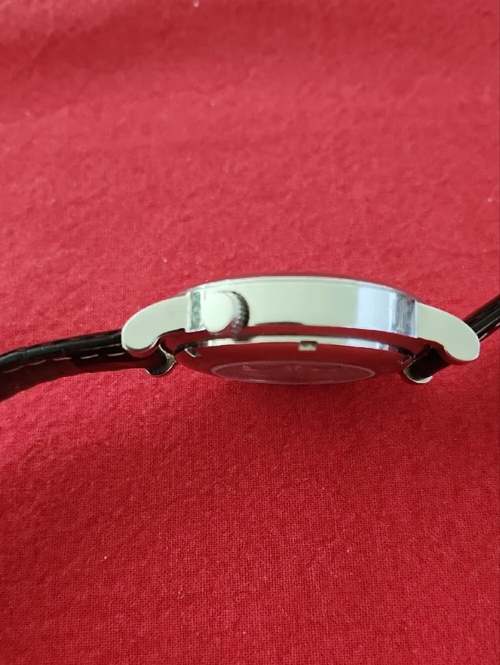 Stauer P14824A-BLK 22 Jewels Automatic Wristwatch - Black Dial